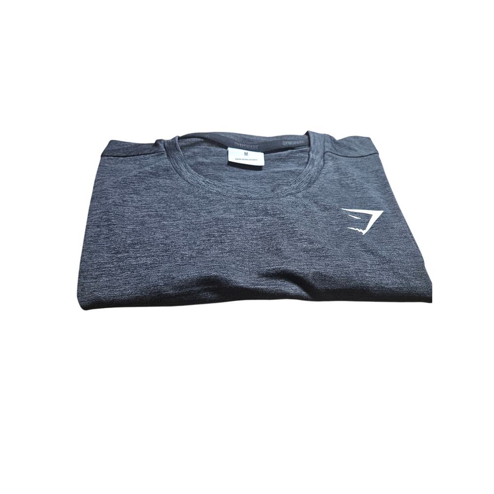 Gymshark Mens Workout T Shirt Grey Size M